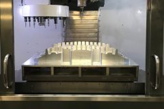 EPP or Expanded Polypropylene  Tooling machine in use.